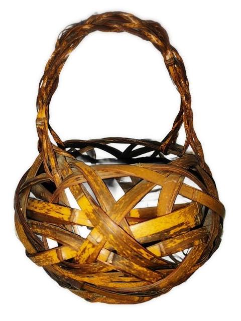 アンティーク調 伝統工芸 竹籠 持ち手付き 花かご 小物入れ 和モダン インテリア < インテリア/ライフ アンティーク調 伝統工芸 竹籠 持ち手付き 花かご 小物入れ 和モダン インテリア < インテリア/ライフの