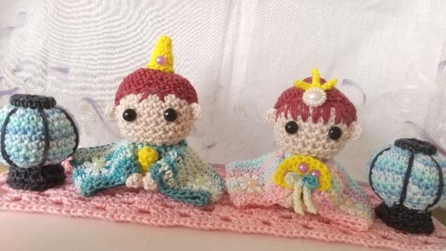 お雛祭り*編みぐるみ(ドイリー*ぼんぼり) < ペット/手芸/園芸 お雛祭り*編みぐるみ(ドイリー*ぼんぼり) < ペット/手芸/園芸の