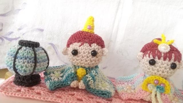 お雛祭り*編みぐるみ(ドイリー*ぼんぼり) < ペット/手芸/園芸 お雛祭り*編みぐるみ(ドイリー*ぼんぼり) < ペット/手芸/園芸の