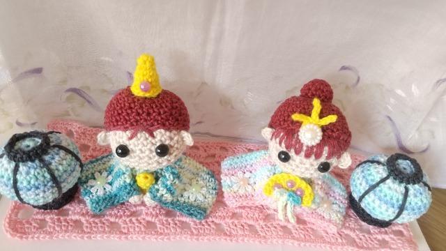 お雛祭り*編みぐるみ(ドイリー*ぼんぼり) < ペット/手芸/園芸 お雛祭り*編みぐるみ(ドイリー*ぼんぼり) < ペット/手芸/園芸の