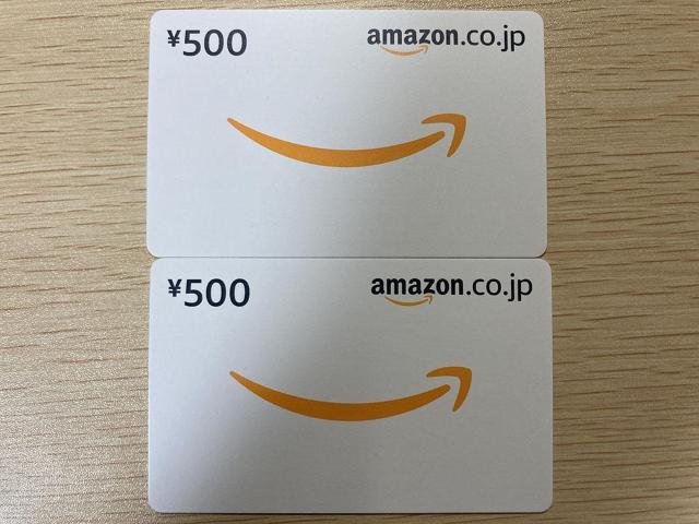 Amazonギフト券 500円 2枚 1000円分 < チケット/金券 Amazonギフト券 500円 2枚 1000円分 < チケット/金券の