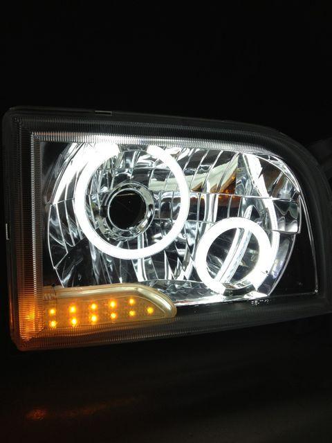 展示品!100系ハイエースバン!イカリング4灯+LEDヘッド! < 自動車/バイク 展示品!100系ハイエースバン!イカリング4灯+LEDヘッド! < 自動車/バイク