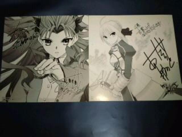 Fate 非売品 限定 複製 ミニ 色紙 Sランク フェイト セイバー < アニメ/コミック/キャラクター  Fate 非売品 限定 複製 ミニ 色紙 Sランク フェイト セイバー  < アニメ/コミック/キャラクターの