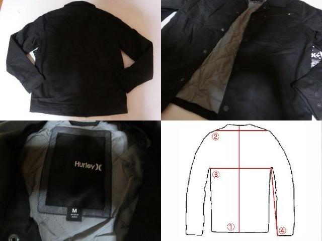 【Hurley】【HYDRO FUGE】撥水機能 シンプルなブラック JKT US M < ブランド  【Hurley】【HYDRO FUGE】撥水機能 シンプルなブラック JKT US M < ブランドの