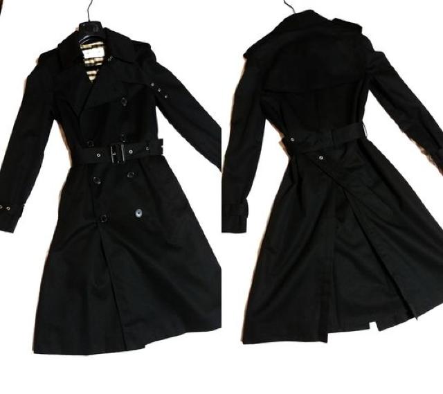 正規美 SAINT LAURENT PARIS サンローランパリ ロングトレンチコート 黒 最小34 コート 丈長 男女兼用 < ブランド  正規美 SAINT LAURENT PARIS サンローランパリ ロングトレンチコート 黒 最小34 コート 丈長 男女兼用 < ブランドの