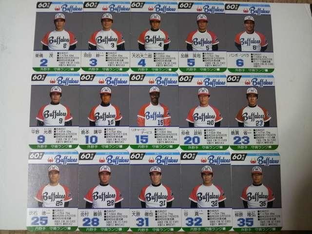タカラ 野球カードゲーム 60年 近鉄バファローズ 30枚 < トレーディングカード タカラ 野球カードゲーム 60年 近鉄バファローズ 30枚 < トレーディングカードの