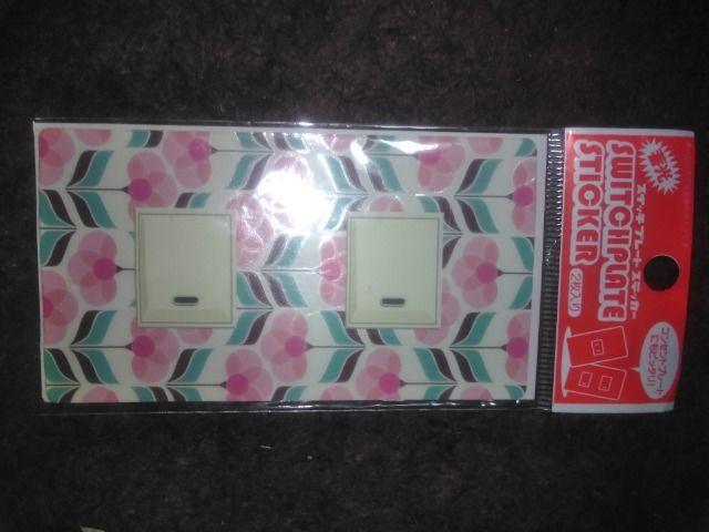 蓄光 スイッチプレートステッカー 2枚入り < インテリア/ライフ  蓄光 スイッチプレートステッカー 2枚入り  < インテリア/ライフの