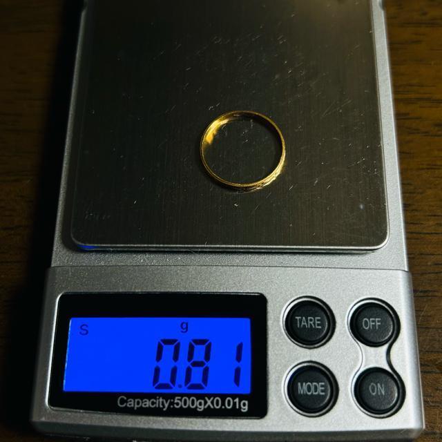 k18 リング イエローゴールド シンプル 細身 指輪 0.81g 12号 ファッションリング < 女性アクセサリー/時計  k18 リング イエローゴールド シンプル 細身 指輪 0.81g 12号 ファッションリング < 女性アクセサリー/時計の
