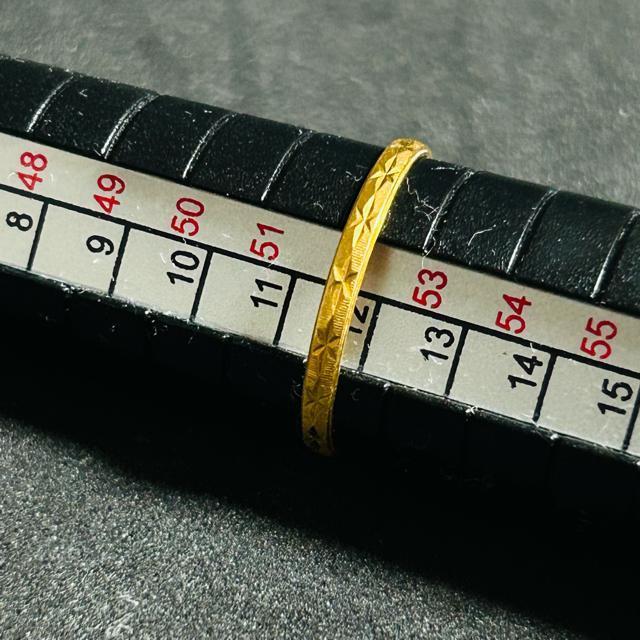 k18 リング イエローゴールド シンプル 細身 指輪 0.81g 12号 ファッションリング < 女性アクセサリー/時計  k18 リング イエローゴールド シンプル 細身 指輪 0.81g 12号 ファッションリング < 女性アクセサリー/時計の