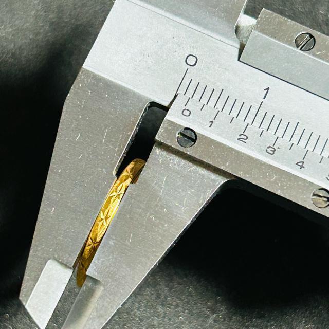 k18 リング イエローゴールド シンプル 細身 指輪 0.81g 12号 ファッションリング < 女性アクセサリー/時計  k18 リング イエローゴールド シンプル 細身 指輪 0.81g 12号 ファッションリング < 女性アクセサリー/時計の