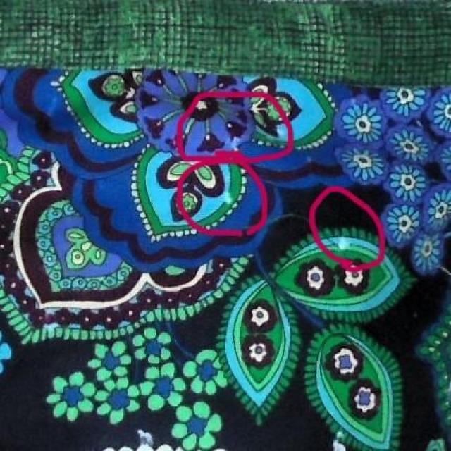 【底マチ幅が広い巾着】◆ヴェラブラッドリー◆【Blue Rhapsody】 < 女性ファッション 【底マチ幅が広い巾着】◆ヴェラブラッドリー◆【Blue Rhapsody】 < 女性ファッションの