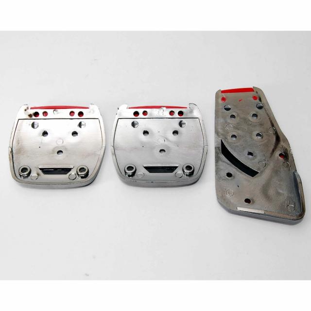 フォーミュラスペック ノンスリップ スポーツ ペダルカバー レッド MT用 汎用 ペダルパッド マニュアル 軽量 ドレスアップ 赤 < 自動車/バイク フォーミュラスペック ノンスリップ スポーツ ペダルカバー レッド MT用 汎用 ペダルパッド マニュアル 軽量 ドレスアップ 赤 < 自動車/バイク