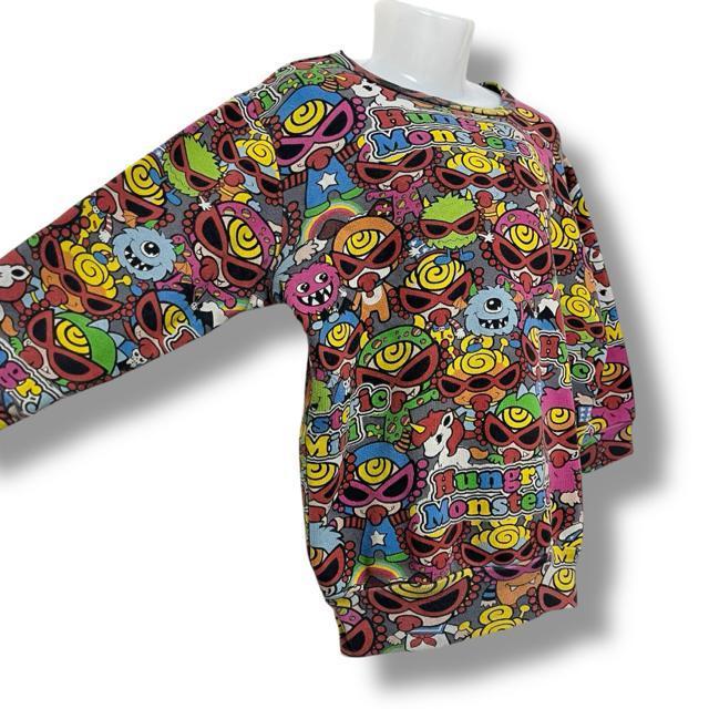 【HYSTERIC MINI/100】ミニちゃん&モンスター総柄トレーナー < ブランド 【HYSTERIC MINI/100】ミニちゃん&モンスター総柄トレーナー < ブランドの