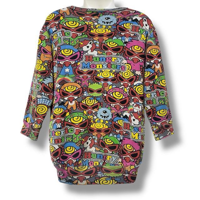 【HYSTERIC MINI/100】ミニちゃん&モンスター総柄トレーナー < ブランド 【HYSTERIC MINI/100】ミニちゃん&モンスター総柄トレーナー < ブランドの