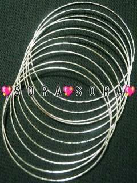 Diva系 派手ゴージャス♪メタル重ね ブレスレット バングル 10本セット シルバー < 女性アクセサリー/時計 Diva系 派手ゴージャス♪メタル重ね ブレスレット バングル 10本セット シルバー < 女性アクセサリー/時計の