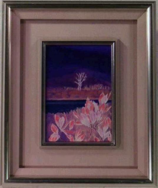 絵画 油彩 作者不詳『花のある風景』真作保証 原画 < ホビー 絵画 油彩 作者不詳『花のある風景』真作保証 原画 < ホビーの