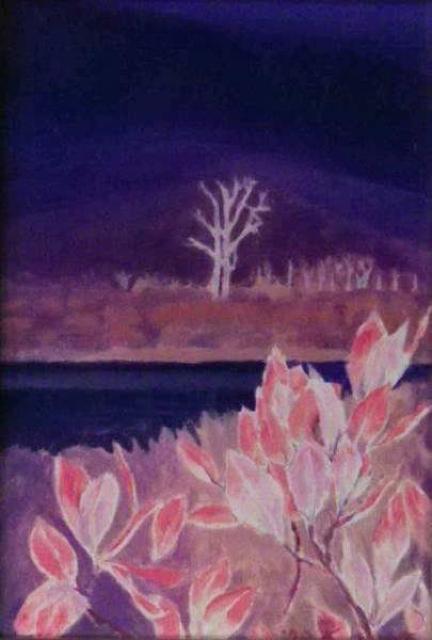 絵画 油彩 作者不詳『花のある風景』真作保証 原画 < ホビー 絵画 油彩 作者不詳『花のある風景』真作保証 原画 < ホビーの