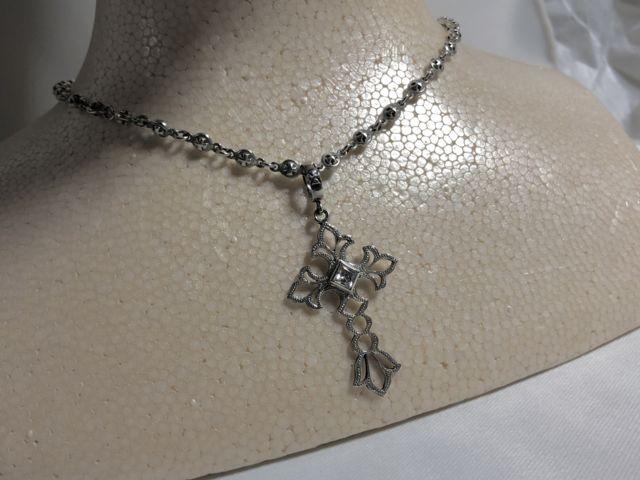 正規良 レア Loree Rodkinローリーロドキン ミルグレイ オープンクロス×オーバルクロスチェーンネックレス SET < ブランド  正規良 レア Loree Rodkinローリーロドキン ミルグレイ オープンクロス×オーバルクロスチェーンネックレス SET  < ブランドの