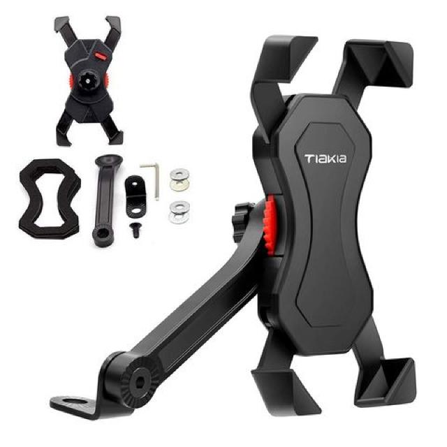 Tiakia バイクスマホ スマートフォンホルダー < 自動車/バイク Tiakia バイクスマホ スマートフォンホルダー < 自動車/バイク