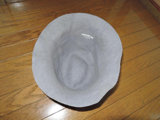 nonnative ノンネイティブ ウールハット 2 灰 リボン HAT 帽子 キャップ バケットハット < ブランド  nonnative ノンネイティブ ウールハット 2 灰 リボン HAT 帽子 キャップ バケットハット < ブランドの