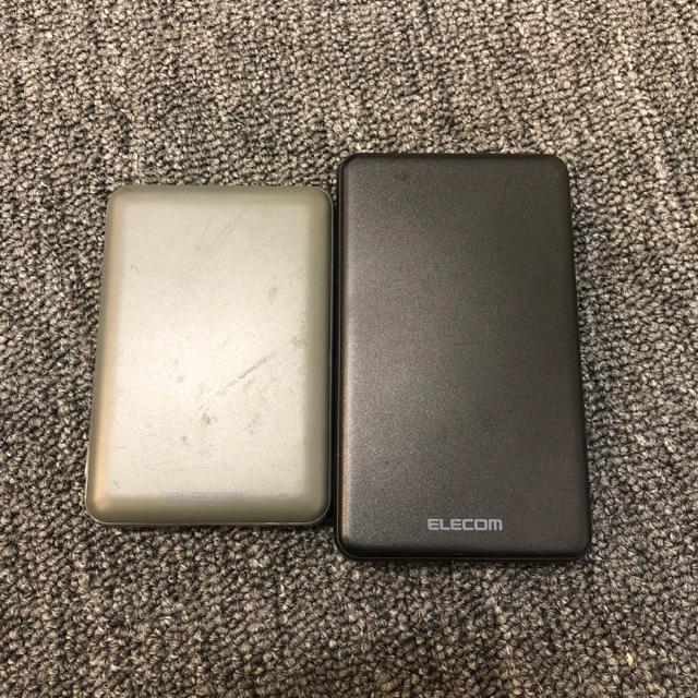 即決 ELECOM エレコム モバイルバッテリー 2個セット < 家電/AV  即決 ELECOM エレコム モバイルバッテリー 2個セット  < 家電/AVの