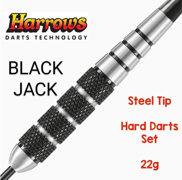 _[cZbgHarrowsBLACK JACK22gSteelTipn[h_[cI}PtVigp   