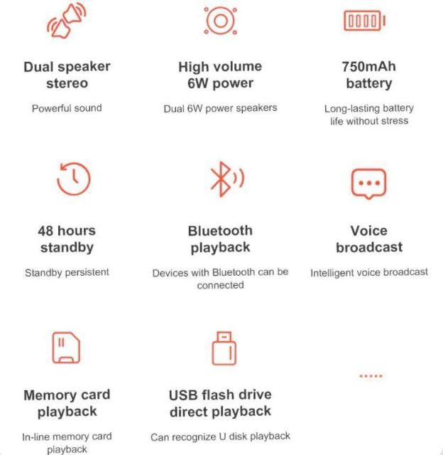 G Bluetooth スピーカー ワイヤレス 8時間連続再生 6W出力  USB TFカード ブルートゥーススピーカー 270 < 家電/AV  G Bluetooth スピーカー ワイヤレス 8時間連続再生 6W出力  USB TFカード ブルートゥーススピーカー 270 < 家電/AVの
