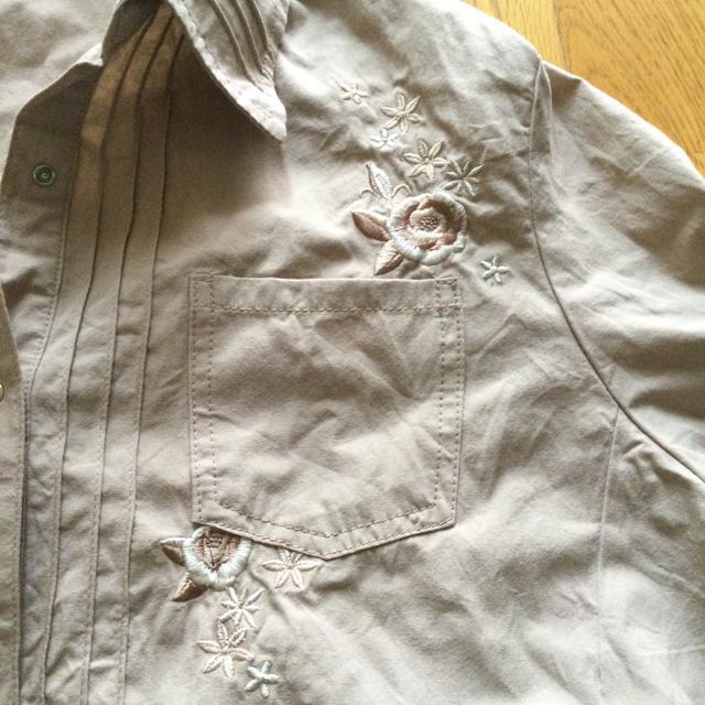 2wey刺繍入り シャツジャケット  H176 < 女性ファッション  2wey刺繍入り シャツジャケット  H176 < 女性ファッションの