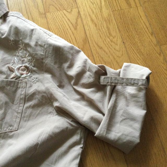 2wey刺繍入り シャツジャケット  H176 < 女性ファッション  2wey刺繍入り シャツジャケット  H176 < 女性ファッションの