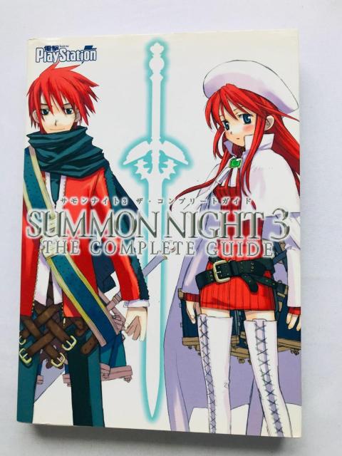 サモンナイト3 ザ・コンプリートガイド 攻略本 再版 栞 Summon Night Complete Guide Strategy < ゲーム本体/ソフト サモンナイト3 ザ・コンプリートガイド 攻略本 再版 栞 Summon Night Complete Guide Strategy < ゲーム本体/ソフトの