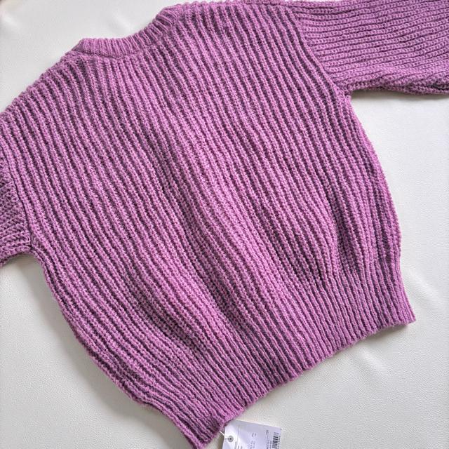 新品◆ミッシュマッシュ◆大きいサイズ感◆モヘヤニットカーディガン◆ピンクパープル < ブランド  新品◆ミッシュマッシュ◆大きいサイズ感◆モヘヤニットカーディガン◆ピンクパープル < ブランドの