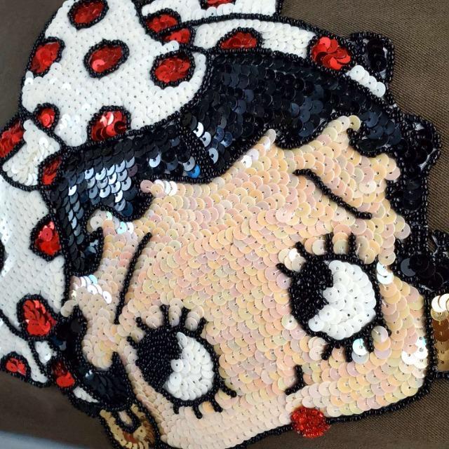 込み★可愛い!!ベティー(顔スパンコール)バック★ < 女性ファッション  込み★可愛い!!ベティー(顔スパンコール)バック★ < 女性ファッションの