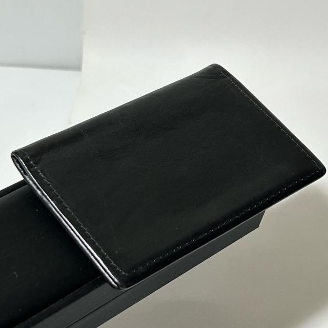 美品 TIFFANY&Co ティファニー レザー 名刺入れ カードケース ブラック メンズ レディース < ブランド 美品 TIFFANY&Co ティファニー レザー 名刺入れ カードケース ブラック メンズ レディース < ブランドの
