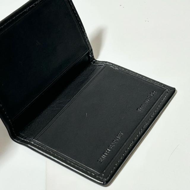 美品 TIFFANY&Co ティファニー レザー 名刺入れ カードケース ブラック メンズ レディース < ブランド 美品 TIFFANY&Co ティファニー レザー 名刺入れ カードケース ブラック メンズ レディース < ブランドの