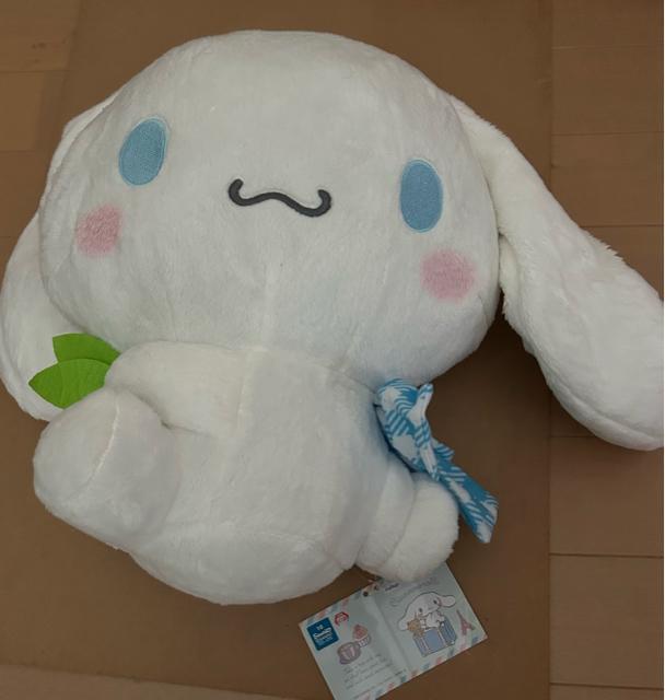 シナモロール チェックリボン&チェリー BIGぬいぐるみ < おもちゃ シナモロール チェックリボン&チェリー BIGぬいぐるみ < おもちゃの