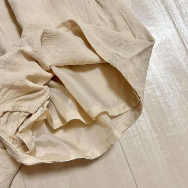 ◆one*way/ワンウェイ◆リネン混ベルト付オールインワン★ベージュM♪シンプルコーデ*美品 < ブランド ◆one*way/ワンウェイ◆リネン混ベルト付オールインワン★ベージュM♪シンプルコーデ*美品 < ブランドの