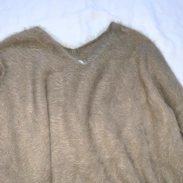 AMERICAN HOLIC☆Vネックシャギーニットプルオーバー/美品 < 女性ファッション AMERICAN HOLIC☆Vネックシャギーニットプルオーバー/美品 < 女性ファッションの