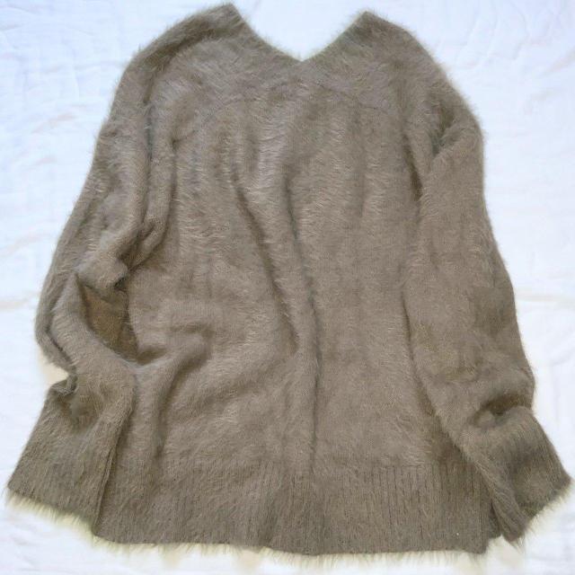 AMERICAN HOLIC☆Vネックシャギーニットプルオーバー/美品 < 女性ファッション AMERICAN HOLIC☆Vネックシャギーニットプルオーバー/美品 < 女性ファッションの