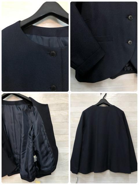 新品☆LL♪紺♪ナチュラル系おしゃれワイドパンツスーツ3点set♪☆R223 < 女性ファッション 新品☆LL♪紺♪ナチュラル系おしゃれワイドパンツスーツ3点set♪☆R223 < 女性ファッションの