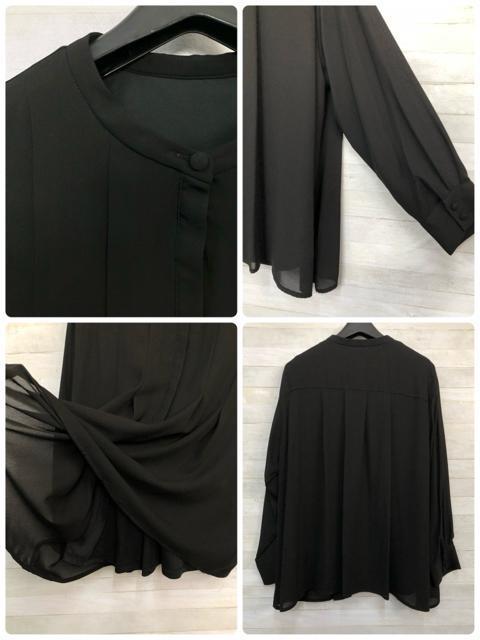 新品☆LL喪服礼服ナチュラルレイヤード黒パンツスーツ26,290円を☆R240 < 女性ファッション 新品☆LL喪服礼服ナチュラルレイヤード黒パンツスーツ26,290円を☆R240 < 女性ファッションの