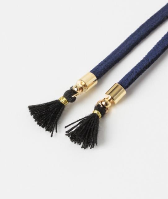 SALE●URBAN RESEARCHアーバンリサーチ●ミニタッセルスウェードチョーカー●紺ネイビー < ブランド SALE●URBAN RESEARCHアーバンリサーチ●ミニタッセルスウェードチョーカー●紺ネイビー < ブランドの