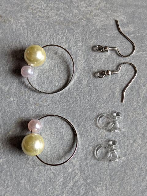 ピアス ノンホールピアス 手作りハンドメイド まとめ買い歓迎 < 女性ファッション  ピアス ノンホールピアス 手作りハンドメイド まとめ買い歓迎 < 女性ファッションの