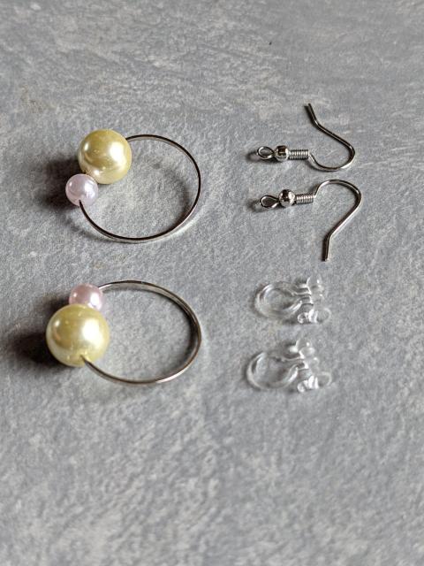 ピアス ノンホールピアス 手作りハンドメイド まとめ買い歓迎 < 女性ファッション  ピアス ノンホールピアス 手作りハンドメイド まとめ買い歓迎 < 女性ファッションの