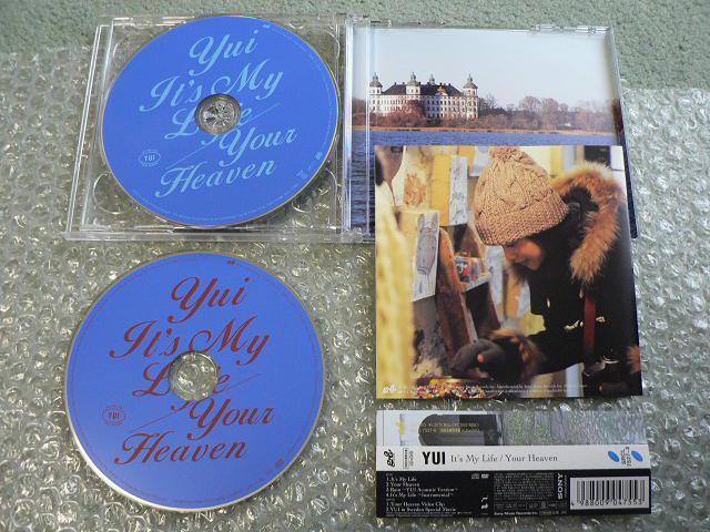YUI『It's My Life/Your Heaven』初回生産限定盤【CD+DVD】スウェーデンスペシャル映像/他にも出品中 < タレントグッズ  YUI『It's My Life/Your Heaven』初回生産限定盤【CD+DVD】スウェーデンスペシャル映像/他にも出品中 < タレントグッズの