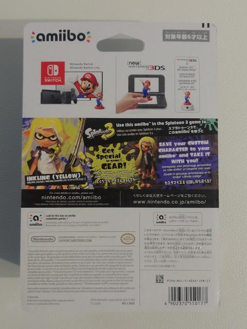 amiibo CNOyCG[ziXvgD[V[YjVi Splatoon3 Nintendo Switch A~[{  Q[{/\tg 
