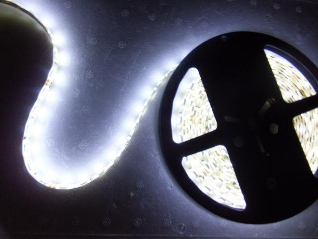 LEDテープ 正面発光 ホワイト ブルー 白基盤 5m 300発 < 自動車/バイク LEDテープ 正面発光 ホワイト ブルー 白基盤 5m 300発 < 自動車/バイク