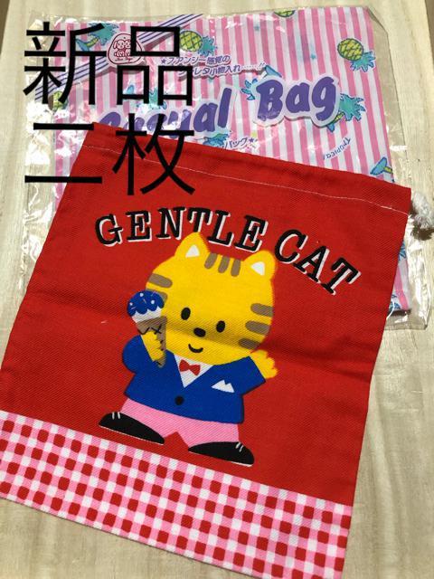 新品 巾着二枚セット < インテリア/ライフ  新品 巾着二枚セット  < インテリア/ライフの