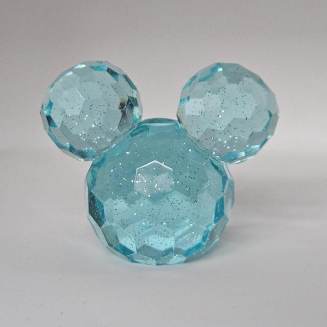 新品*アクリルアイス*ミッキー型*クリスタル*フィギュア*水色*ラメ < インテリア/ライフ 新品*アクリルアイス*ミッキー型*クリスタル*フィギュア*水色*ラメ < インテリア/ライフの