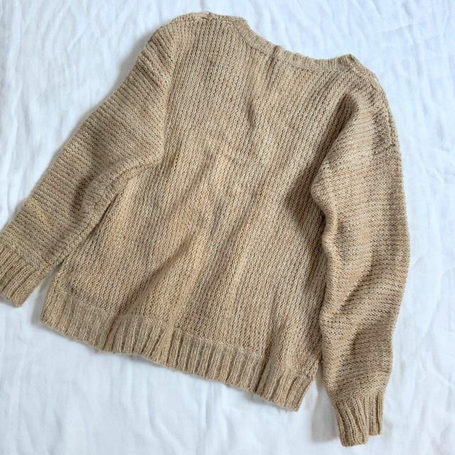 abc une face☆軽い着心地模様編みニットプルオーバー < ブランド abc une face☆軽い着心地模様編みニットプルオーバー < ブランドの