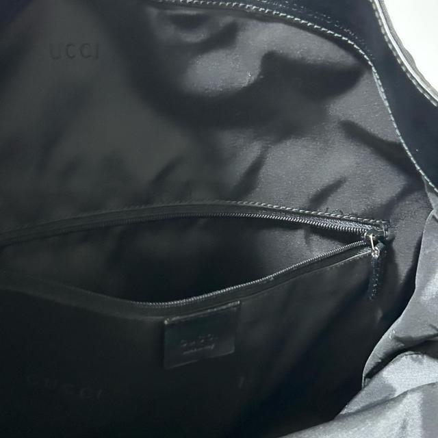 ���i GUCCI �o���u�[ �i�C���� �����V�����_�[�o�b�O �n���h�o�b�O 001 1571 3754 �u���b�N �� �u�����h�� 